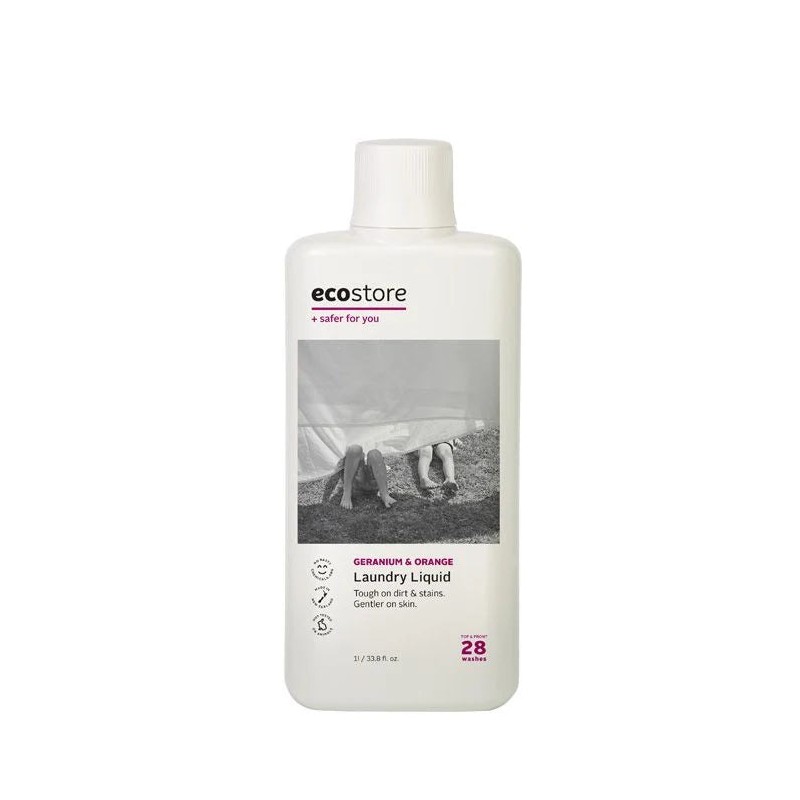 ecostore Laundry Liquid - Geranium & Orange, 2L