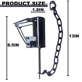 𝐃𝐨𝐠 𝐏𝐫𝐨𝐨𝐟 Trap Leverage Handle for 𝐂𝐨𝐨𝐧 Cuffs Traps Setter Easy 𝐁𝐞𝐚𝐯𝐞𝐫 Trap Hole Heavy Duty Folding Traps