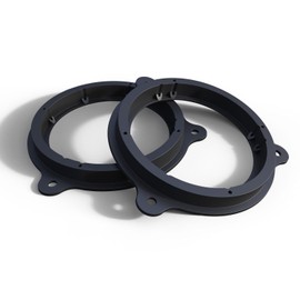 Audioproject A320 Speaker Rings Compatible with Smart ForTwo Nissan Micra Juke Qashqai Dacia Lodgy Sandero Logan Dokker Renault Kadjar Captur 165 mm DIN Speaker Adapter Pair