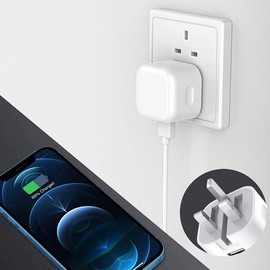 USB C Wall Charger, SPEEDY® Mini 20W Dual Ports USB Type C PD Fast Charger, USB 18W QC 3.0 Charger Block with Foldable Plug for Vivo Y20 / Y20s / V20 SE / Y11s / Y72 5G / V21E / Y73 2021 and more