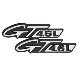 1996-1998 Mustang GT 4.6L Exterior Fenders Emblems OEM - Pair