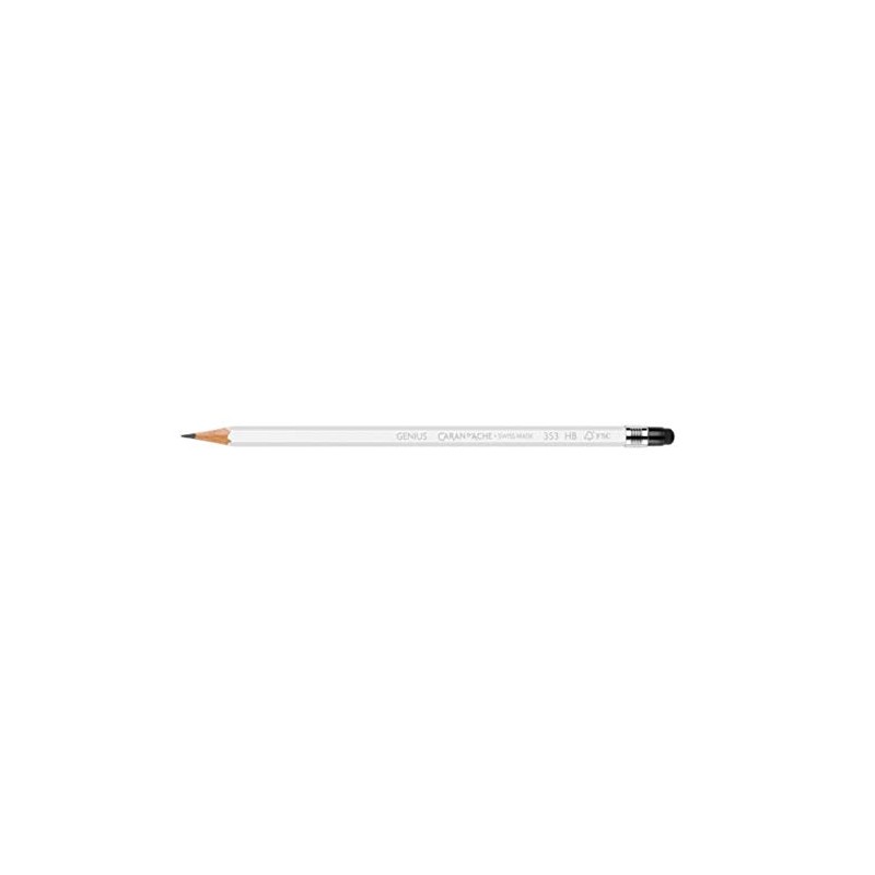 Caran d'Ache Genius Touch HB Pencil White