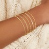 FFWTPY Pack of 5 Women's Bracelets, Adjustable Waterproof and Stackable