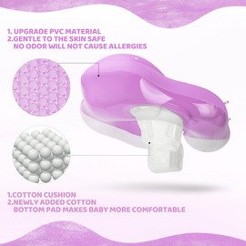 LOOWARTS Baby Swimming Ring, Baby Swimming Aid & Swimming Ring with Sun Canopy, UPF50+, Swimming Trainer Swimming Seat for Toddlers with Safety Seat, Swimming Seat for from 6-36 Months