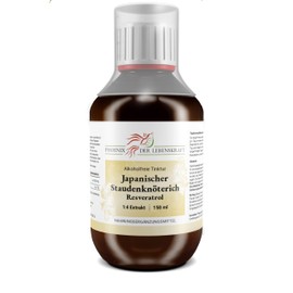Japanischer-Staudenknoterich Tinktur (alkoholfrei) 150ml | Polygonum cuspidatum Tropfen (1:4 Extrakt) | Top Premium Qualität aus Österreich | Veganes Nahrungsergänzungsmittel ohne Zusatzstoffe