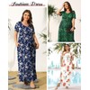BISHUIGE BISHUIGE Plus Size Maxi Dresses for Women Summer Casual