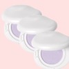 Pearlescent Glow Cushion Veramore Glow Tone Up Purple Sun Cushion SPF50+ PA++++, 13g, 3 pieces / 진주광 광채쿠션 베라모어 글로우 톤업 퍼플 선쿠션 SPF50+ PA++++, 13g, 3개