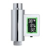 Shower Head with Self Powered Flow Meter, Water and Energy