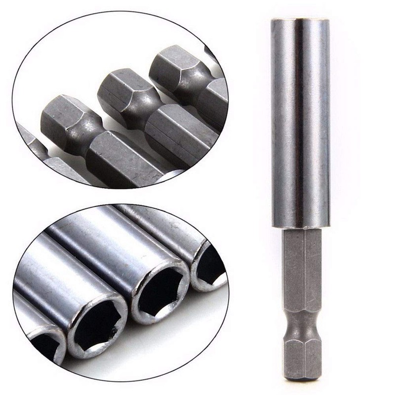 3pcs Electric Drill Screwdriver Extension, Quick Release Magnetic Drill Bit