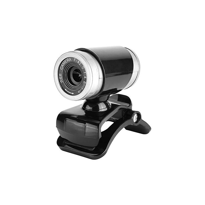 Dpofirs Webcam for PC, 12.0 Million Pixels Clip-on 360 Degree