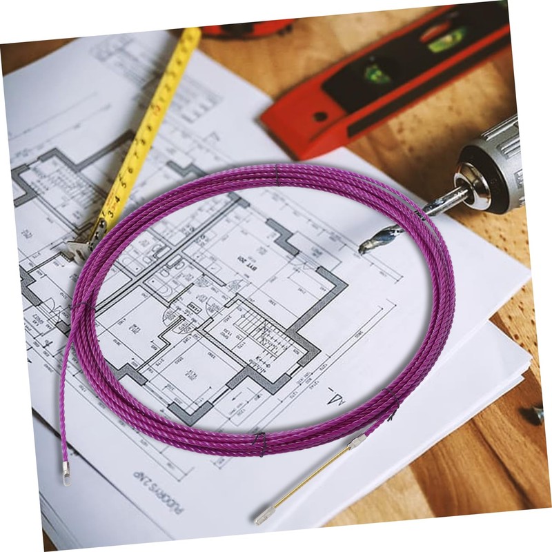 Operitacx Steel Wire Threader Tool Upgraded Fish Tape Cable Puller