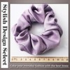 One Limitation SA001 Women's Scrunchie Hair Rubber Colorful Casual Stylish