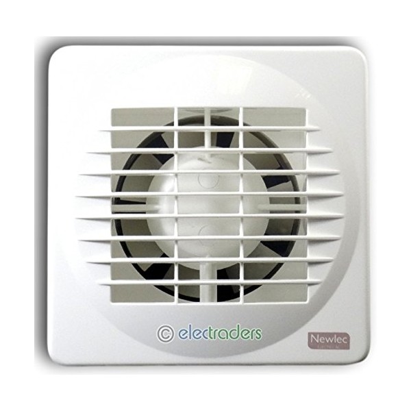 Newlec NL880H 4"/100mm Axial Extractor Fan with Pull Cord &