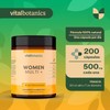 Women Multivitamin + con 200 capsulas. Multivitamínico para Mujer con