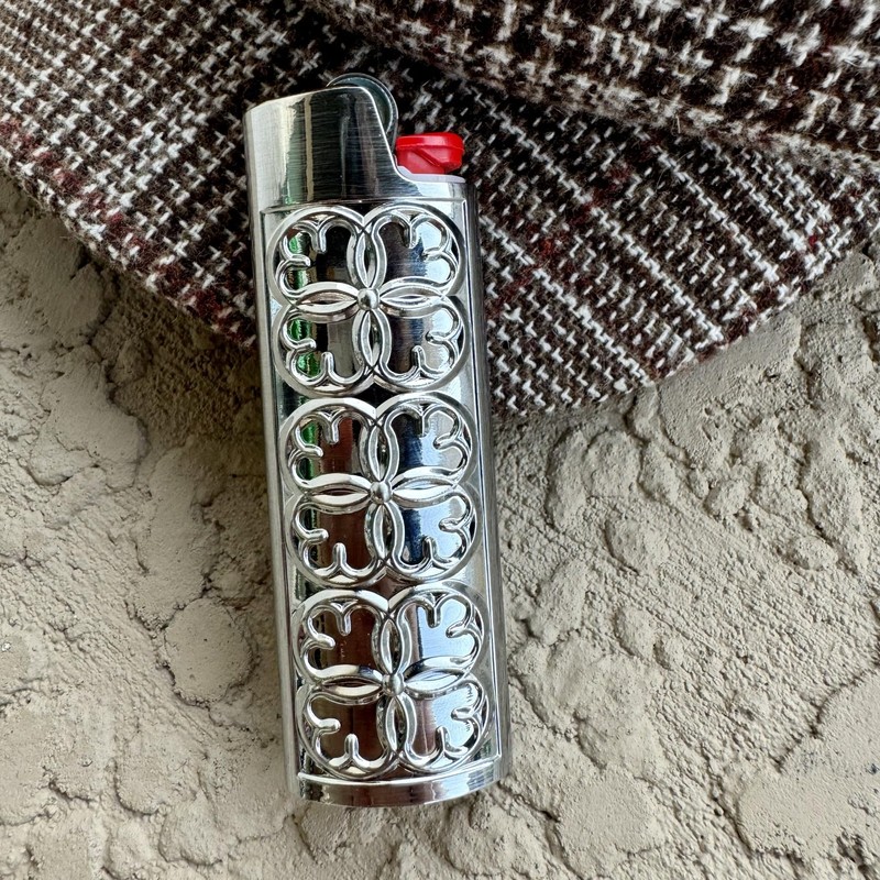 Metal Lighter Case Compatible BIC Standard J6 - Durable Lighter