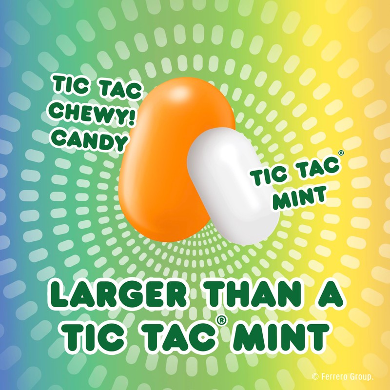 TIC TAC CHEWY! Sour Adventure Candy, Bulk 12 Pack, Sour