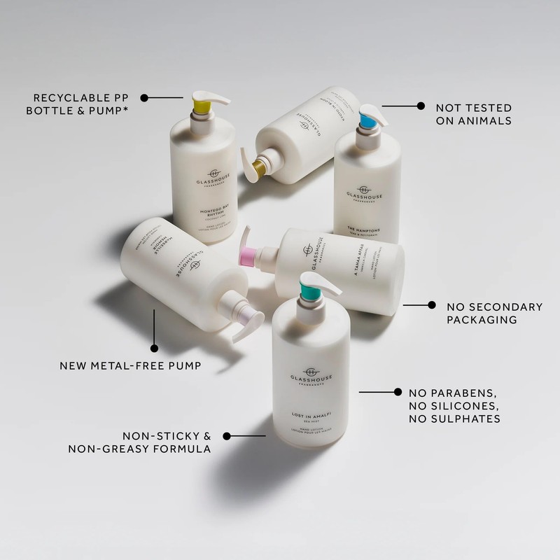 Glasshouse Fragrances LOST IN AMALFI Hand Lotion 450ml