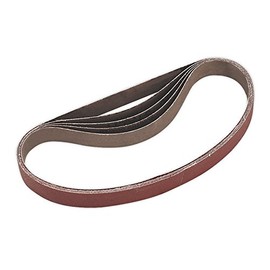 Sealey SA355/B120G Sanding Belt, 120Grit, 20mm x 520mm, Pack of 5