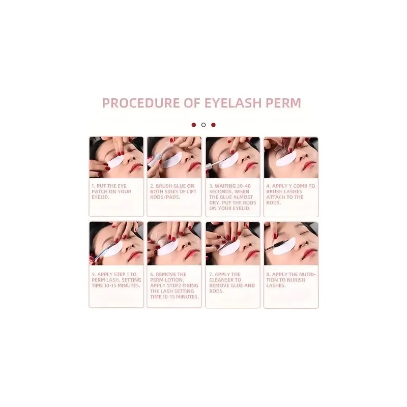 Iconsign Lash Lift Levantamiento De Pestañas Permanente [extensões De Cílios