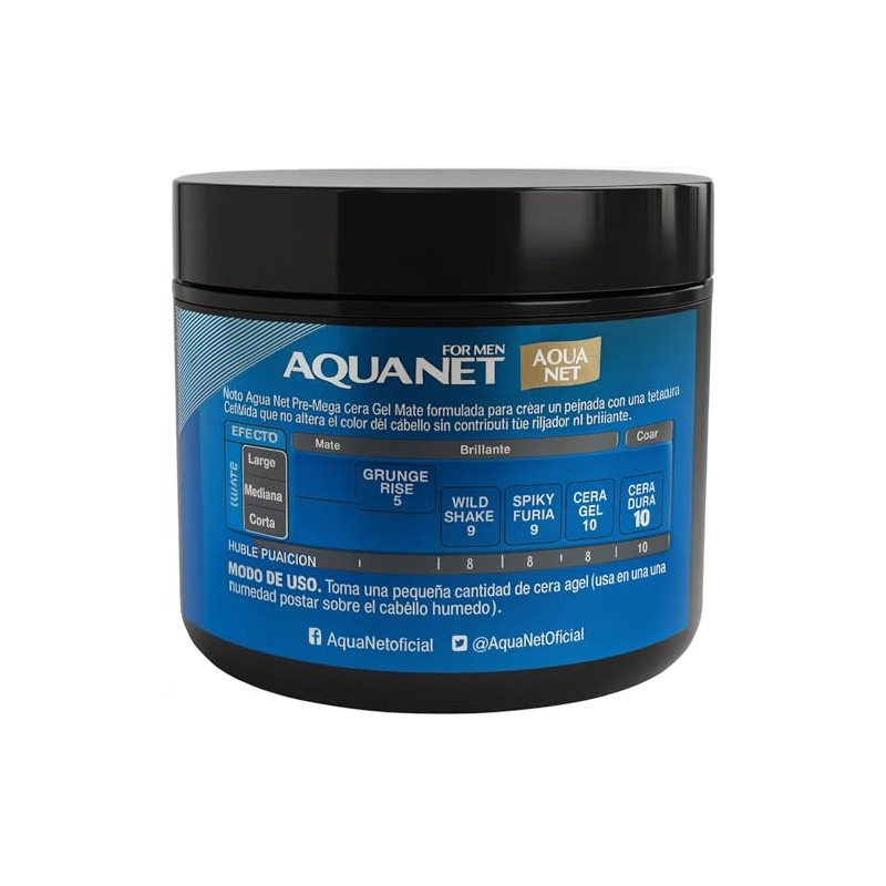 Gel Capilar Mate Aqua Net
