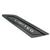 Silver with Matte Black Outline Body Side Molding Trim Compatible