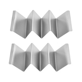 Assemble your tacos, big or small, the right way with this taco shell holders to avoid spillage of fillings from baking to eating.