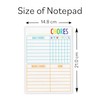 Kid's Chores Notepad - Chore Chart Notepad for Children -