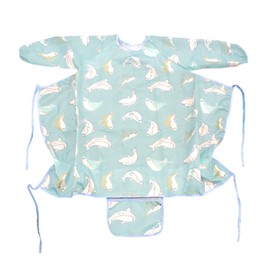Mitas Meal Apron, Baby Meal Apron, Tablecloth, One-Piece Meal Apron, Nursery School, Unisex, Children, Type A (type), Free size