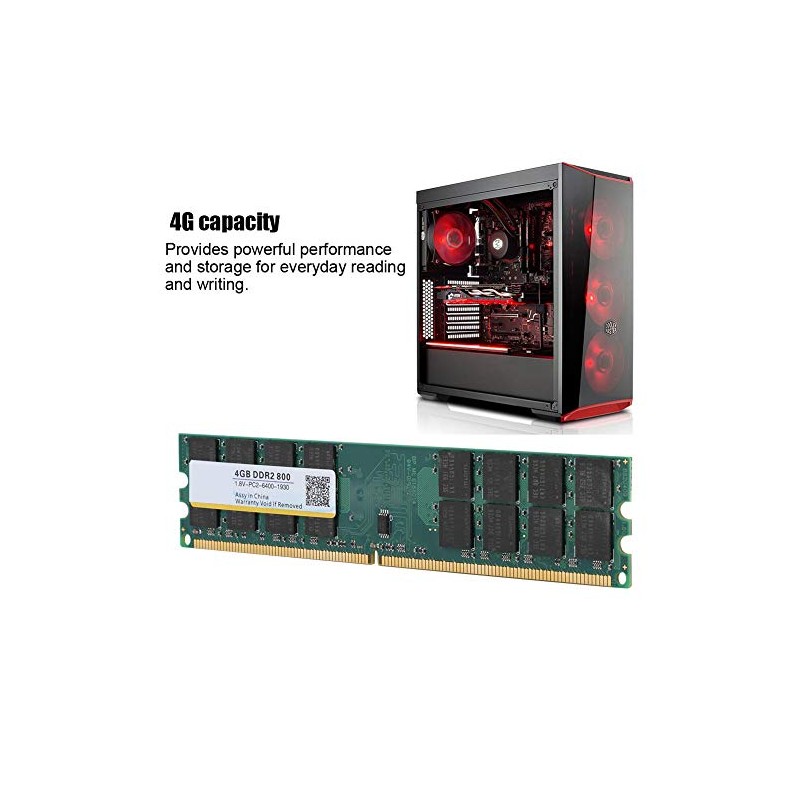 4 GB DDR2 800MHZ 240Pin PC2-6400 Módulo de Memoria de