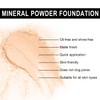 Meilury Sunscreen Mineral Powder Foundation, SPF 35, Talc-Free, Loose Powder