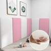 3D Anti-Collision Wall Padding for Kids, Peel and Stick Upholstered