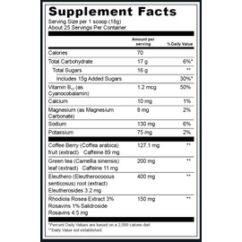 Vega Sport Pre-Workout con 100 mg de Cafeína Natural, Fresa y Limonada