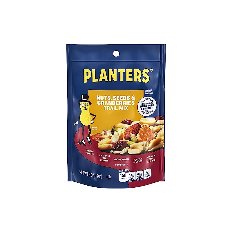 Planters Nuts (Seeds & Cranberries Trail Mix with Roasted Peanuts