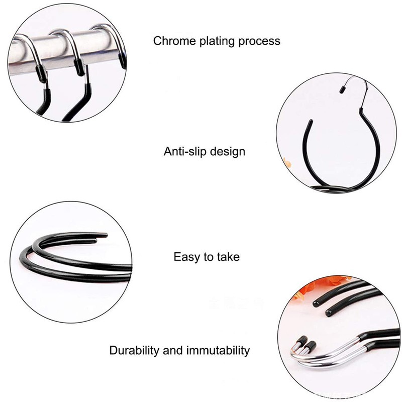 Srup Pack of 5 Belt Holders, Belt Rings, Tie Holders,