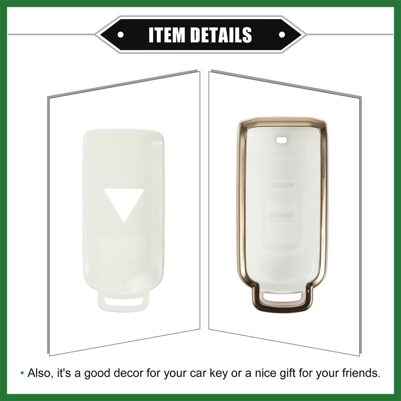 Motoforti Remote Keyless Key Fob Cover Kit for Mitsubishi, 3