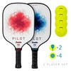 Franklin Sports Pickleball Paddle and Ball Set - (2) Pilot
