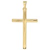 MyGold Men's Cross Pendant Gold 375/585/750 Real Yellow Gold (9/14/18
