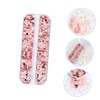 Healeved Nail Sequins for Manicure Compartment Box Butterfly Heart Designs
