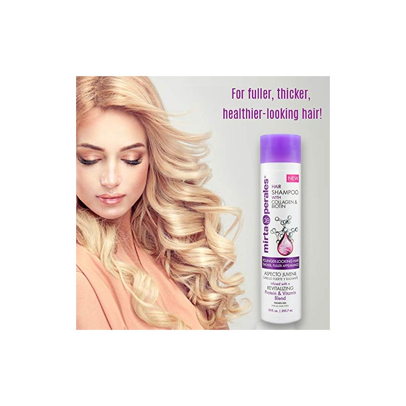 Mirta De Perales Shampoo with Collagen & Biotin 10 fl