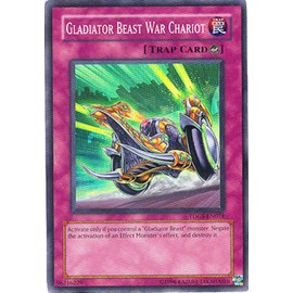 Yu-Gi-Oh! - Gladiator Beast War Chariot (TDGS-EN074) - The Duelist Genesis - Unlimited Edition - Super Rare