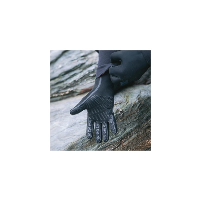 C-Skins 2025 Wired 5mm Gloves - Black