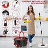 Plus Spin Mop Bucket System, 360° Spin Mop Bucket Set