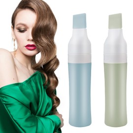 Aecsze 3 PCS Silicone Root Comb Applicator Bottle, 2.8 OZ Silicone Hair Oil Applicator for Hair Oil, Hair Dye, Hair Oiling, Scalp Oil Application with Brush (Blue & Grey, Pink)