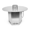Grillrost.com Das Original Mini Wok Attachment Made of Stainless Steel