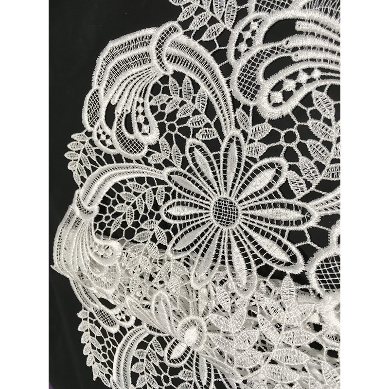 SweetBaku European Lace Doily Placemat Table Center Table Mat Cloth