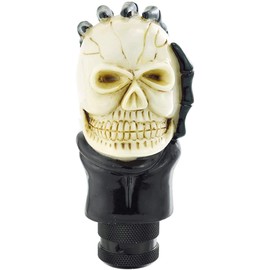 Universal manual car gear knob, skeleton skull, car gear knob, gear shifter, knob for most vehicles with manual transmission