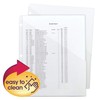 Smead Organized Up Poly Translucent Slash File Jacket, Three-Hole Punched,
