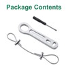 2 Pack Oxygen Tank Key, Sturdy Heavy Duty Oxygen Cylinder