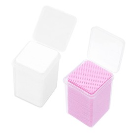 FOMIYES Eyelash Grafting Cleaning Pads Boxes Glue Wipers Cotton Cleaning Wipe No Residue Safe for