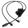 Hearangel U94 PTT Dual Push to Talk 2 Pin K
